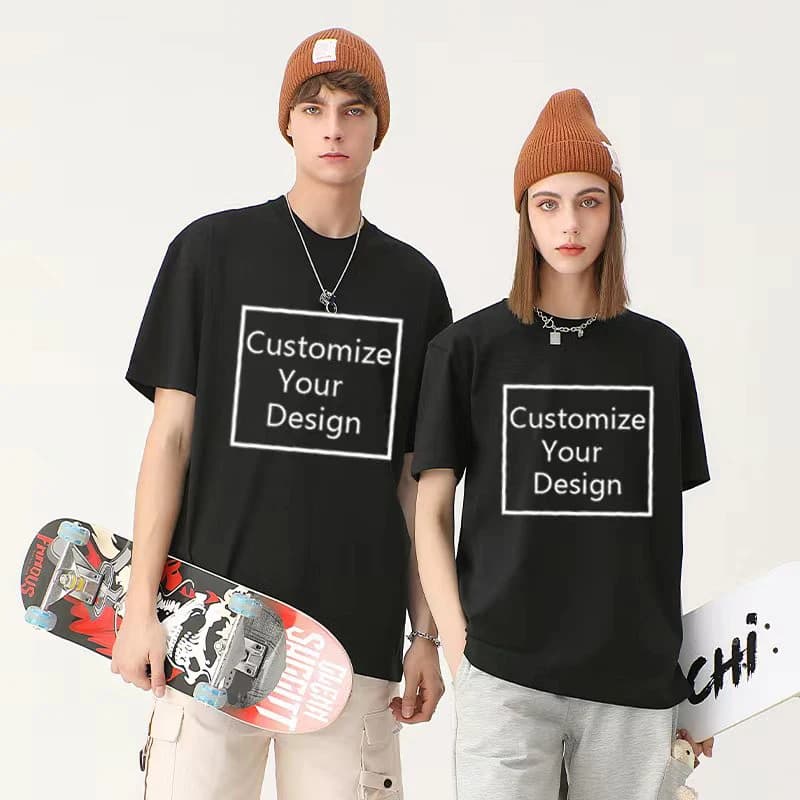 T-shirt personalizzata da uomo adatta per riunioni di squadra, allenamenti in palestra. 100% cotone puro. 220G. Collo rotondo. Manica corta.