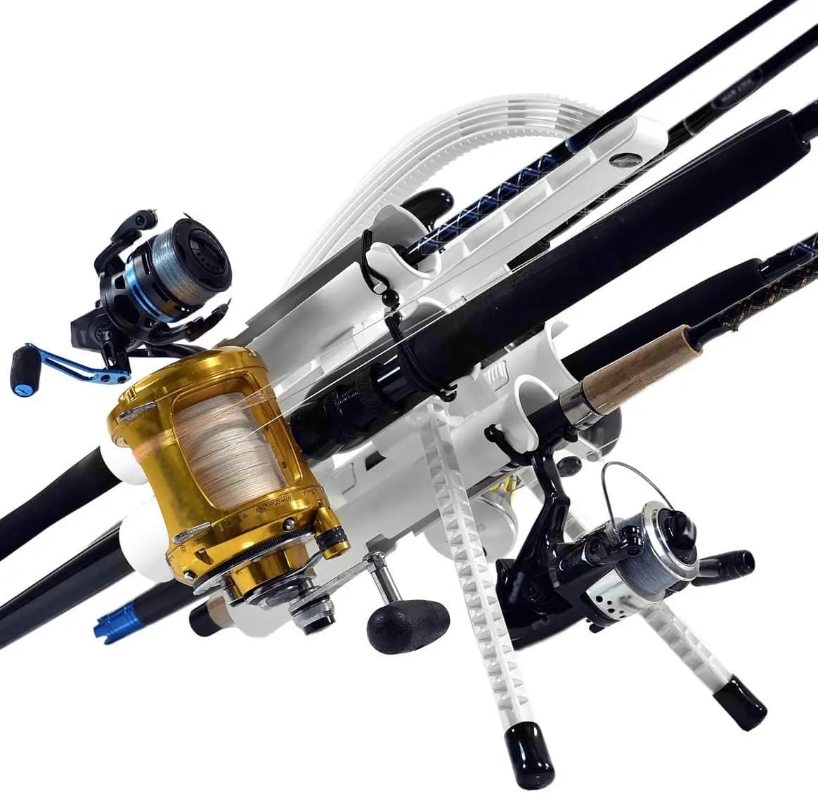 Pro 5 portable fishing rod for easy transport and storage