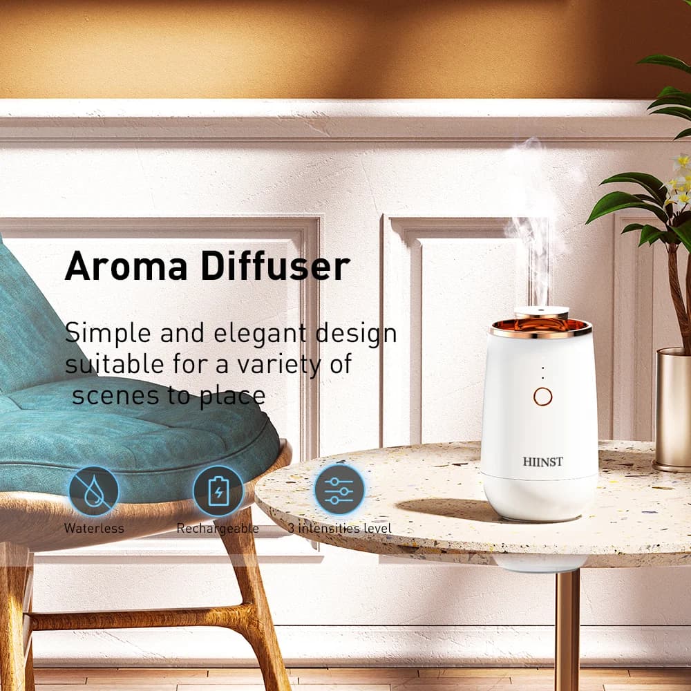 HIINST Mini Auto Diffuser Essential Oils Without Water Fragrance Diffuser For Car Larger Atomization Efficiency Deodorant for Home Environments