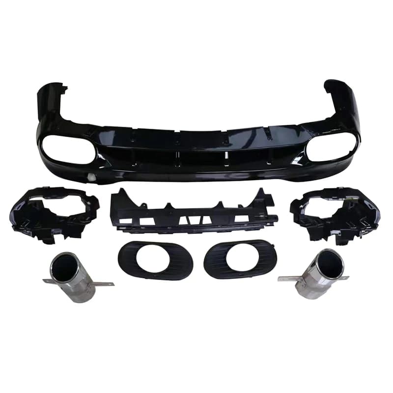 W118 C118 CLA35 AMG Style Rear bumper Diffuser Rear Diffuser With Shoe Tips For Mercedes Benz CLA W118 C118