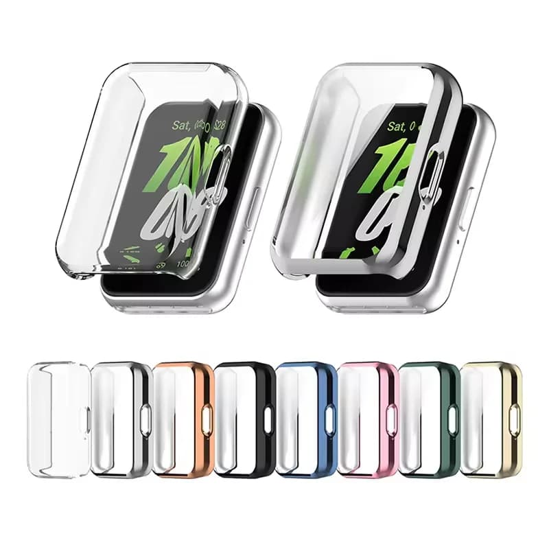 Cover per Samsung Galaxy Fit 3 custodia protettiva per schermo accessori per orologi intelligenti paraurti in TPU morbido All-around per Samsung galaxy fit3