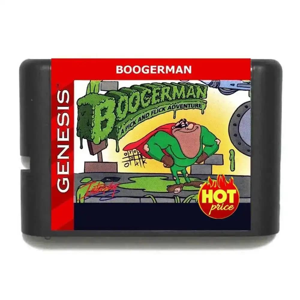 Boogerman Scheda di Gioco 16 Bit MD Riprodotta per Sega Genesis Mega Drive