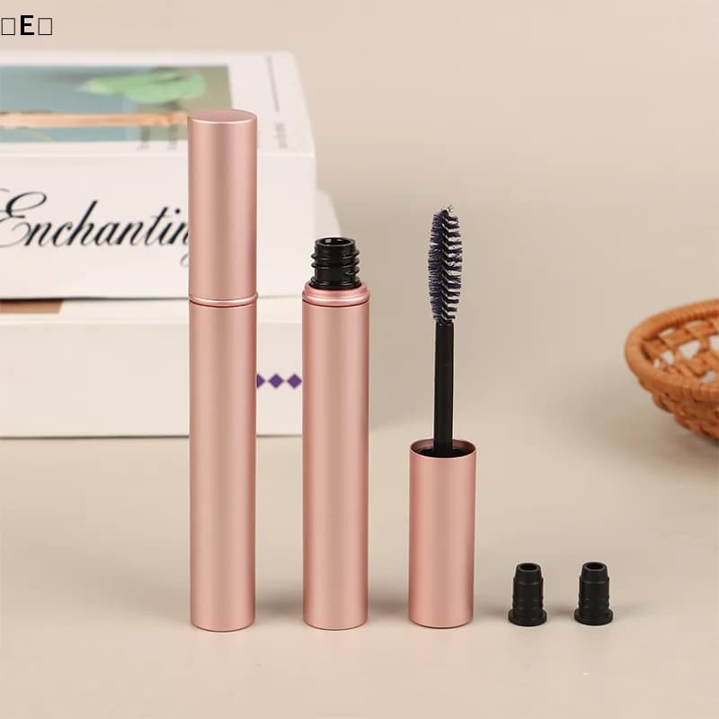 〔E〕1PCS 4ML Aluminum Mascara Tube Eyeliner Gradient Powder Blue Empty Eyelash Lengthening Bottle Refillable Container〔Winter5〕