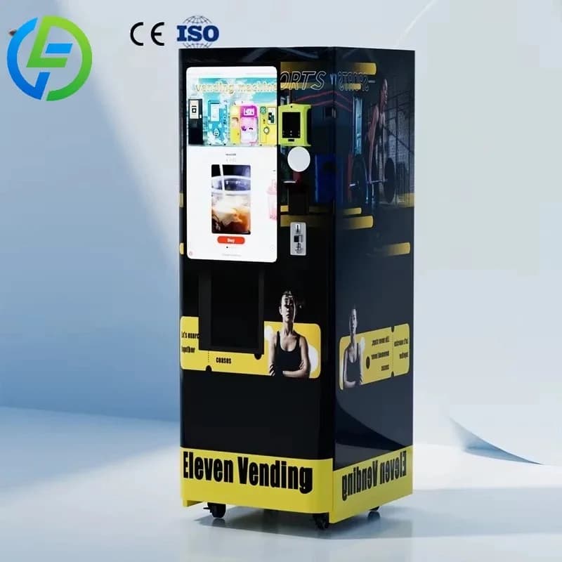 Customized Automatic Protein Shake Machine Self Service Multi-Function Energy & Vitamin Powder Drink Vending Machine Ideal