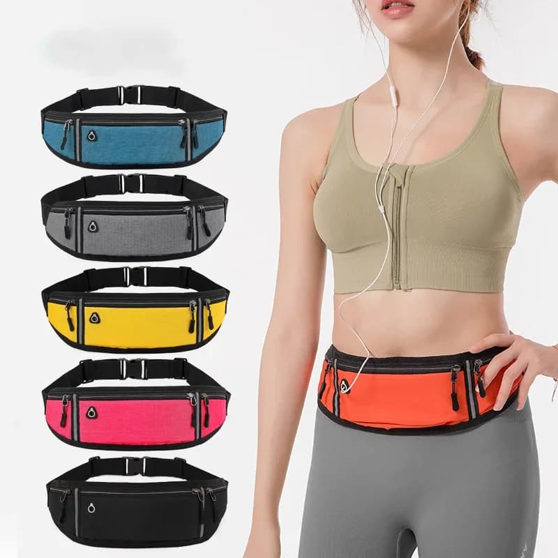 Nuova Borsa Professionale per Arrampicata Unisex, Custodia per Cellulare, Marsupio Nascosto, Borsa Sportiva da Palestra, Cintura da Corsa