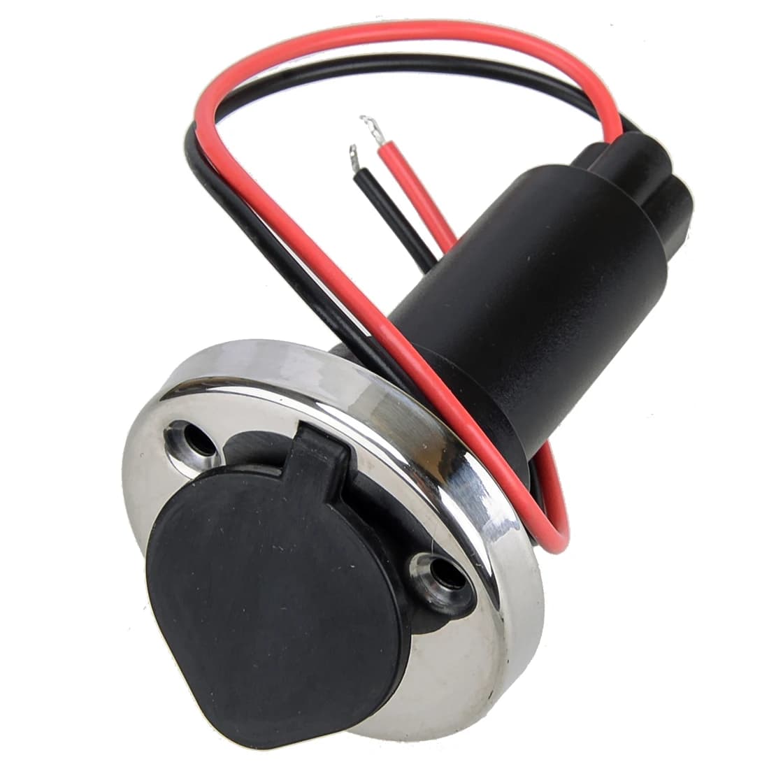 Supporto da ponte per presa base con asta plug-in per luce di navigazione per poppa di ancoraggio per yacht, barche marine 12V