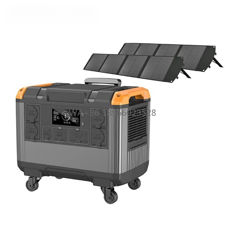 Generatore Solare Portatile LiFePO4 Onda Sinusoidale Pura Stazione di Alimentazione Mobile per Casa Avviatore d'Emergenza per Auto Vendita all'Ingrosso Aferiy Nuovo Modello 2400W 3000W