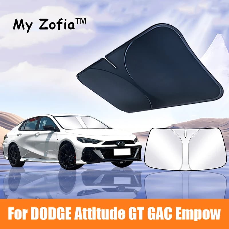 Per Il Nuovo DODGE Attitude GT 2024 2025 Per GAC empow 2023 2024 2025 Auto Parabrezza Parasole Copertura Anti UV Protezione Ricambi Auto