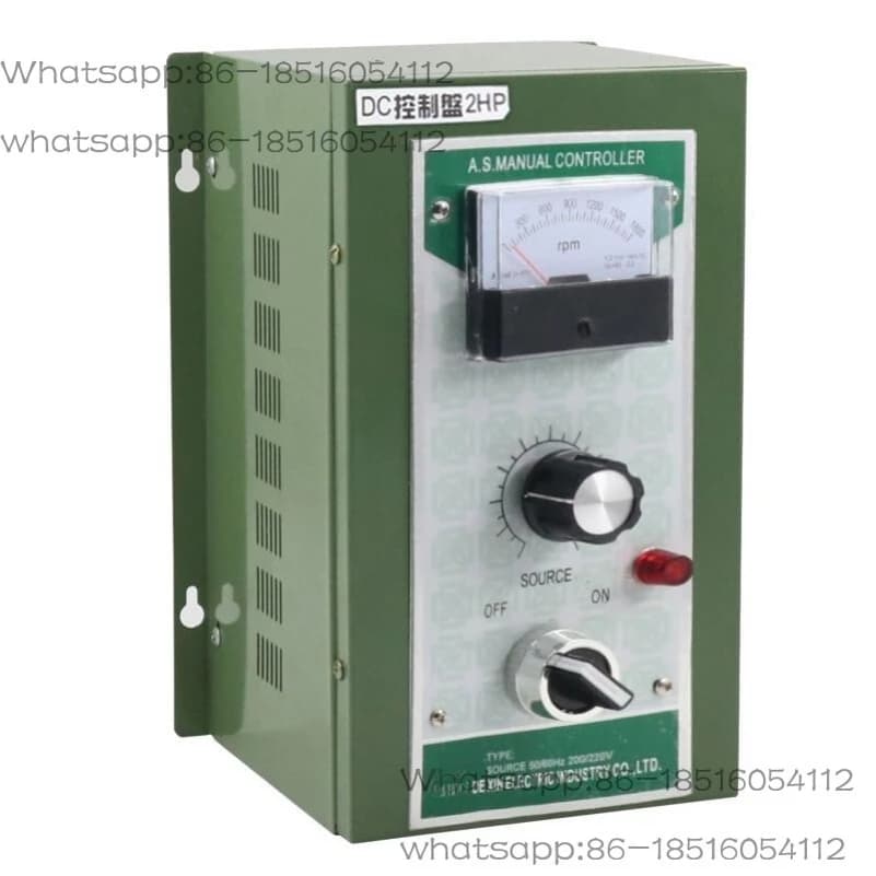 Pannello di controllo 750W 1HP 2HP 3HP Regolatore motore CC Governatore motore CC