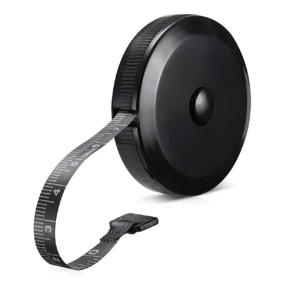 Pack of 1 meter soft retractable tape, double balance, for body/cucite.