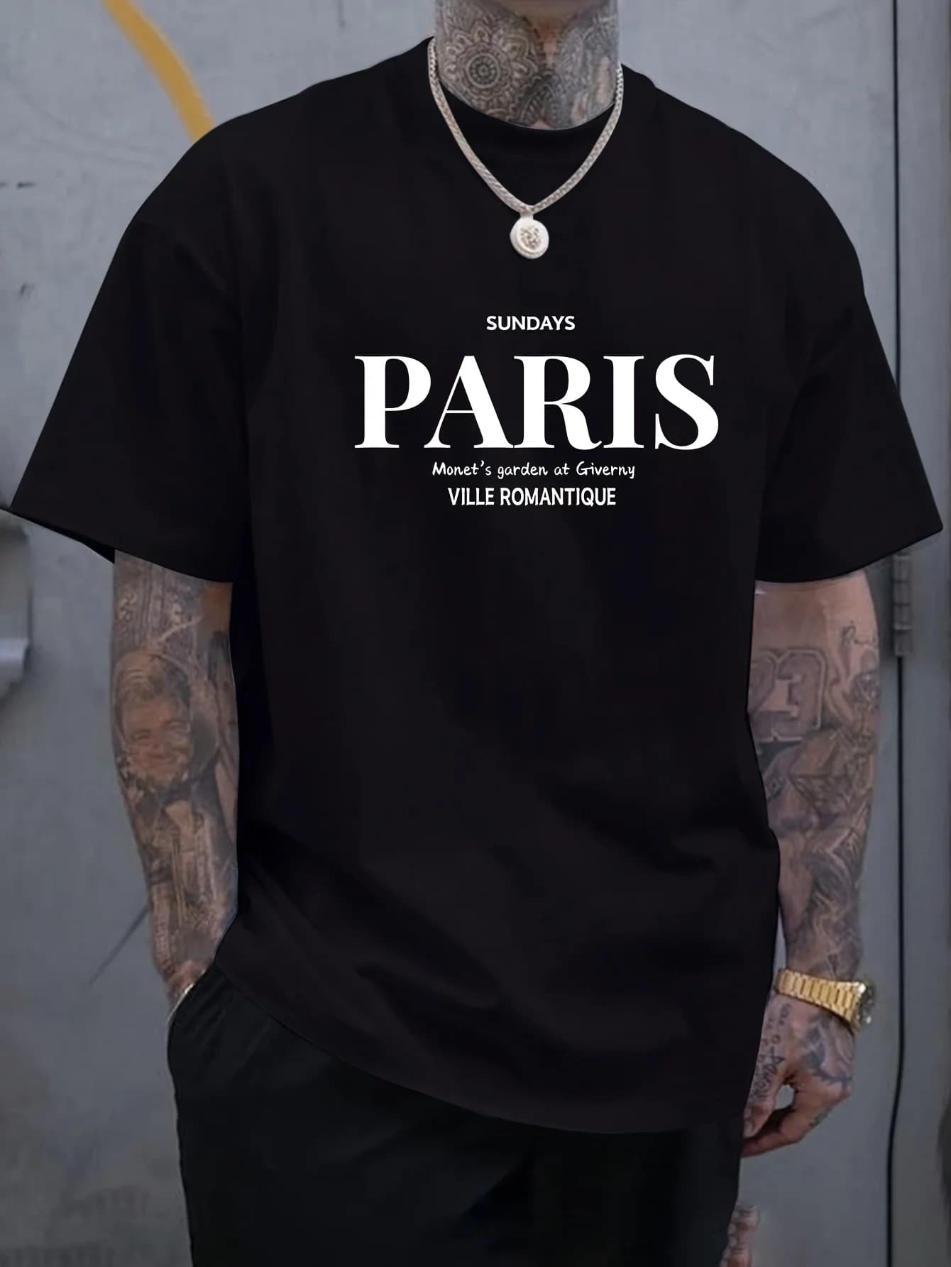 T-shirt da uomo, maglietta versatile, abbigliamento estivo da uomo