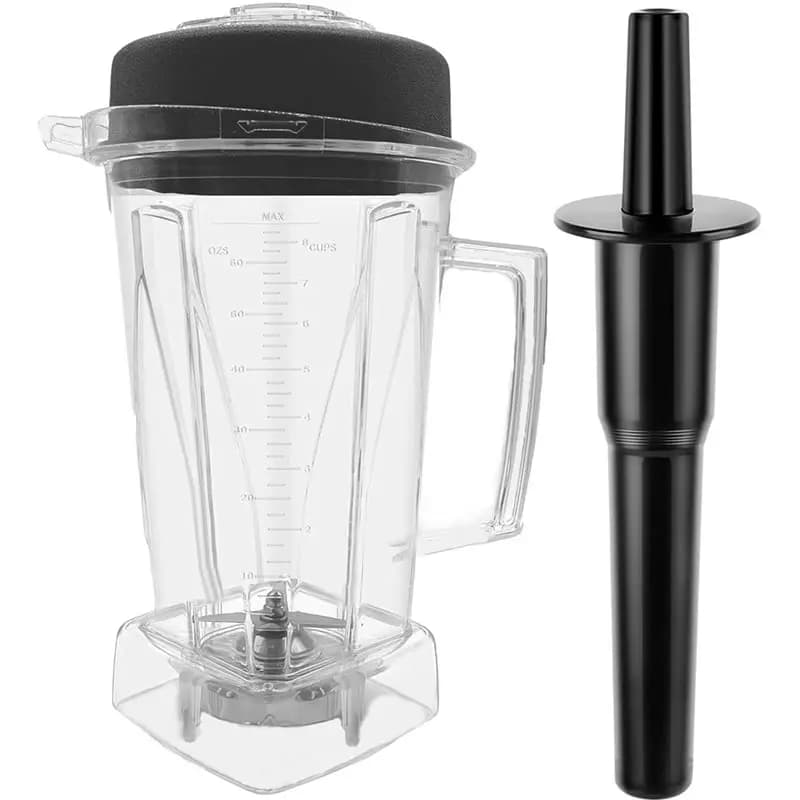 ABUD-Per Serie C 5200 E310 Vm0101 Vm102b Vm0197 Pro 300 Ecc. Compatibile con Caraffa Trasparente per Frullatore da 64 Oz