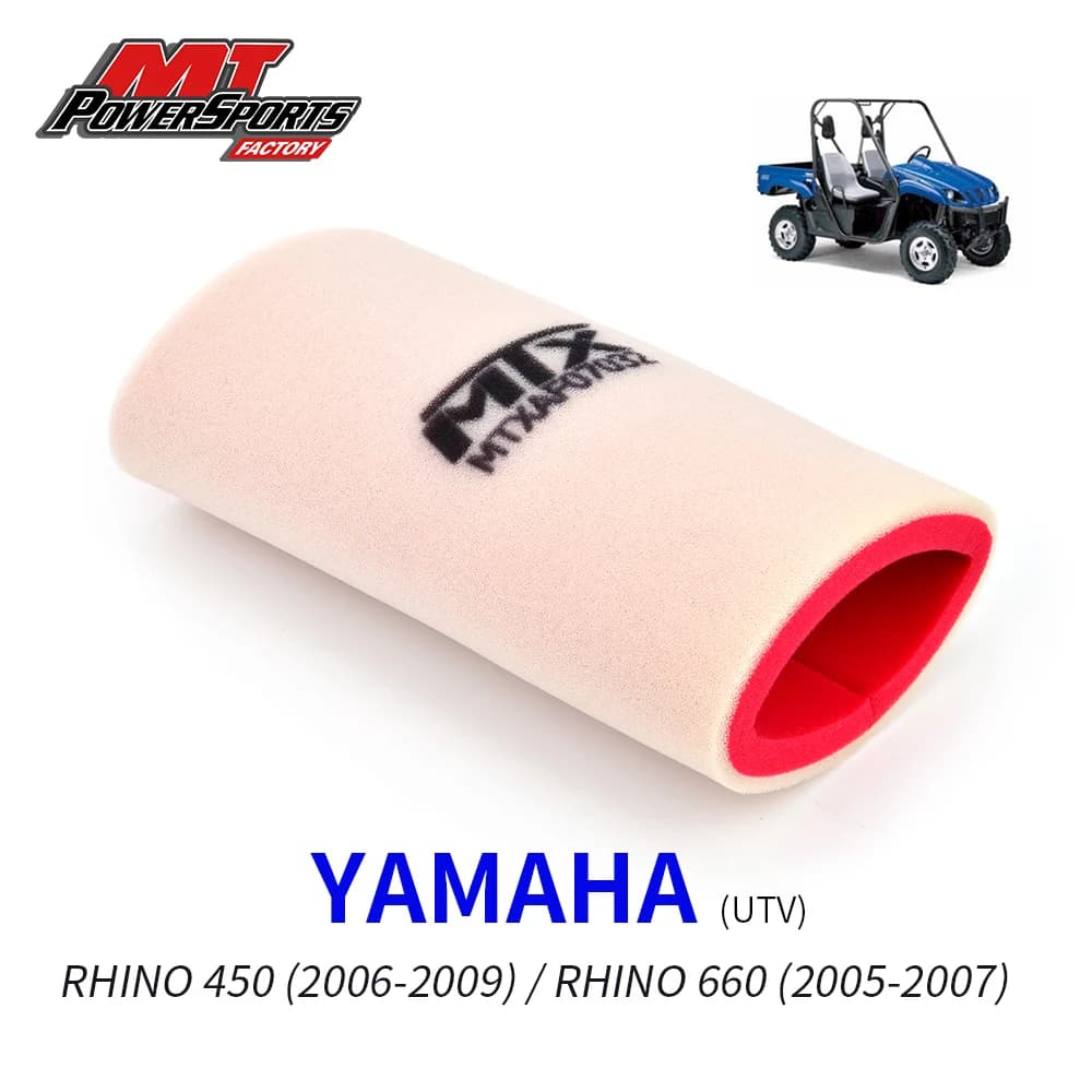 Schiuma a doppio stadio del filtro dell'aria del motore per il filtro dell'aria Yamaha Rhino 450 Rhino 660 UTV