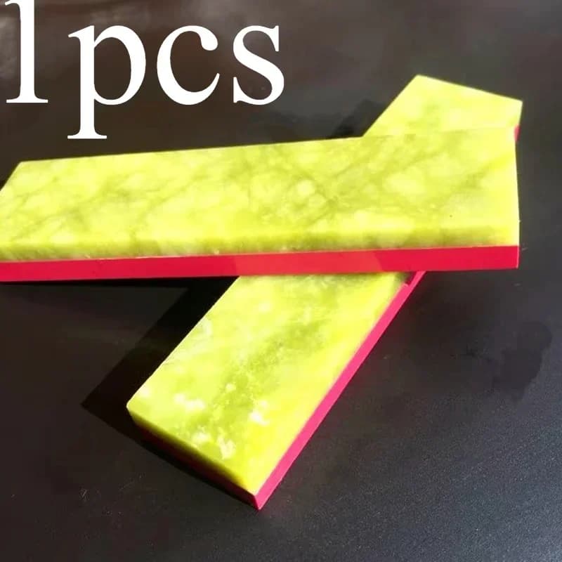 1 pcs Knives Stone for sharpening Double-sided sharpeners White corundum Tools for sharpening stone knives to sharpen the kitchen