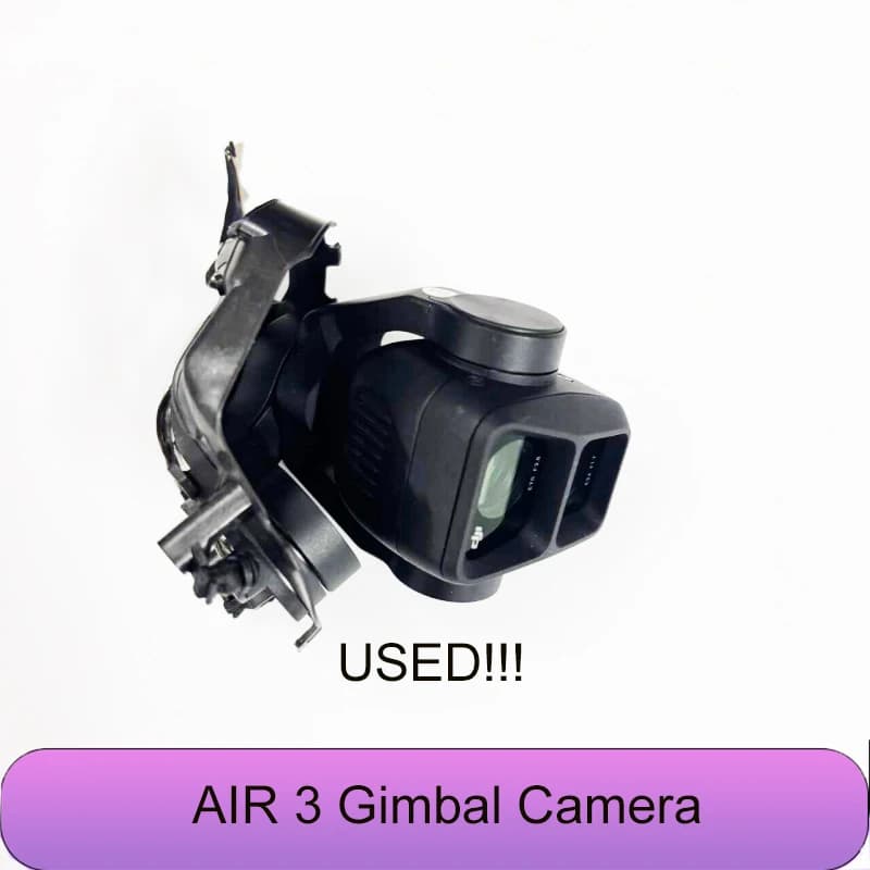 Fotocamera Gimbal Air 3 originale usata con cavo PTZ per riparazione droni DJI Mavic Air 3, ricambi.