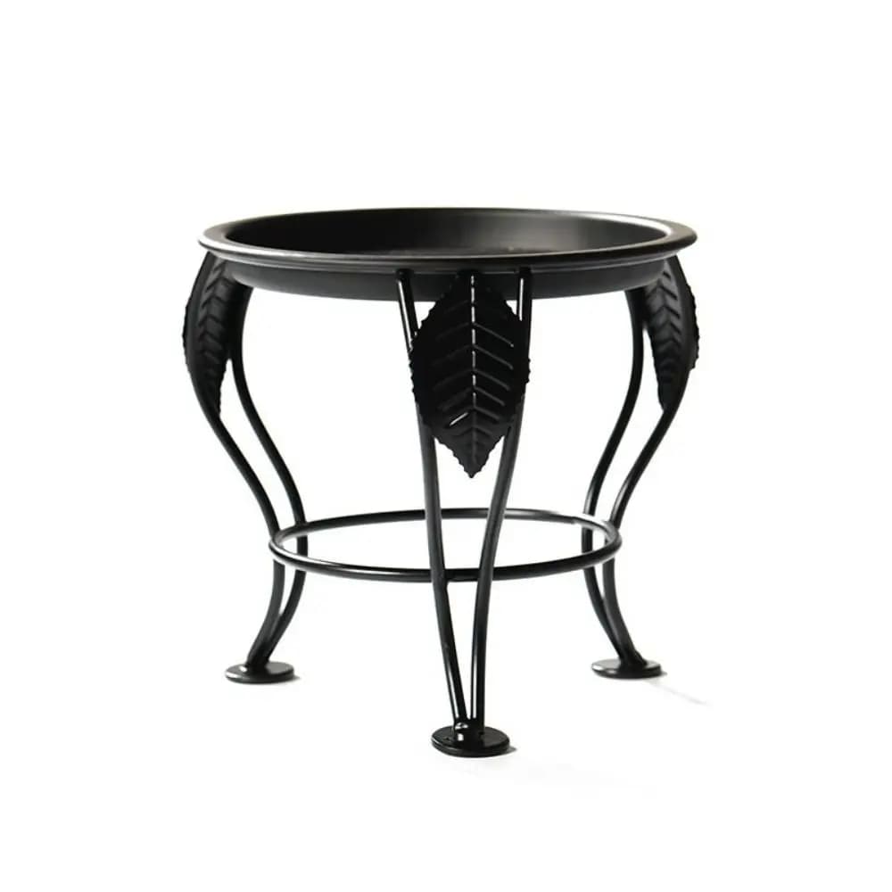 Simple Black Three-legged Plant Stand Iron Art Mini Iron Flower Rack White Floor-standing Mini Flowerpot Stand Balcony