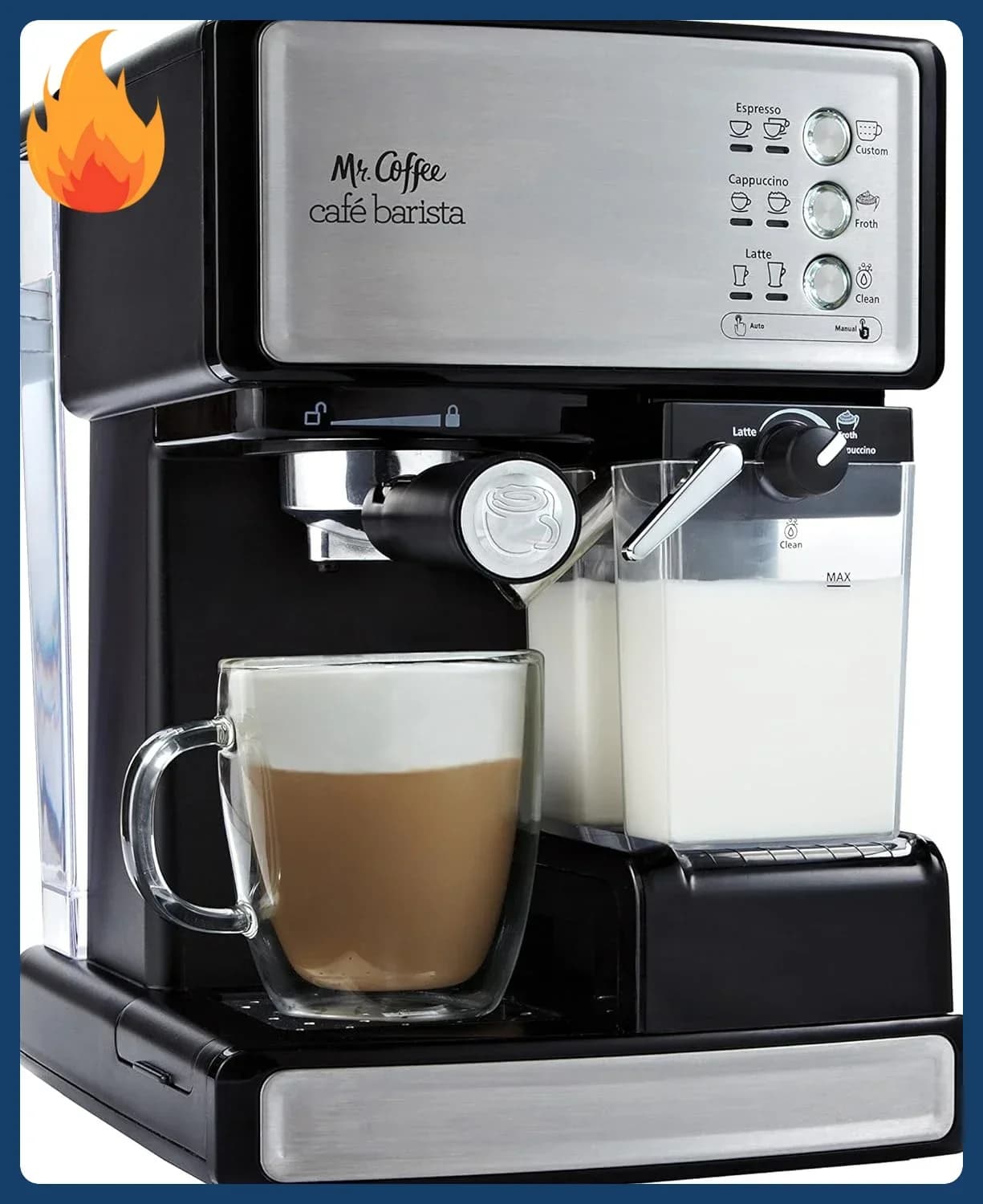 Uncounted price! Stainless Steel Expression and Capuchin Machine Programmable with Automatic Montalatte 15 Bar