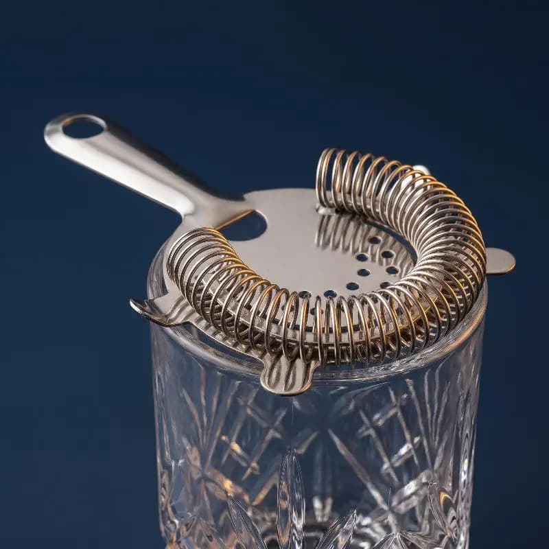 Stainless Steel Cocktail Strainer Bar Drink High Density Spring Shaker Accessories Bartender Tool