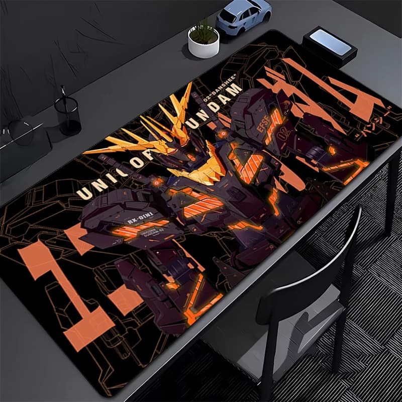 Fantastico tappetino per mouse, tappetino da scrivania per PC, tappetino per computer da ufficio, tappetino per tastiera, accessori da gioco, tappetino per mouse M-mechanical Warrior G-gundam