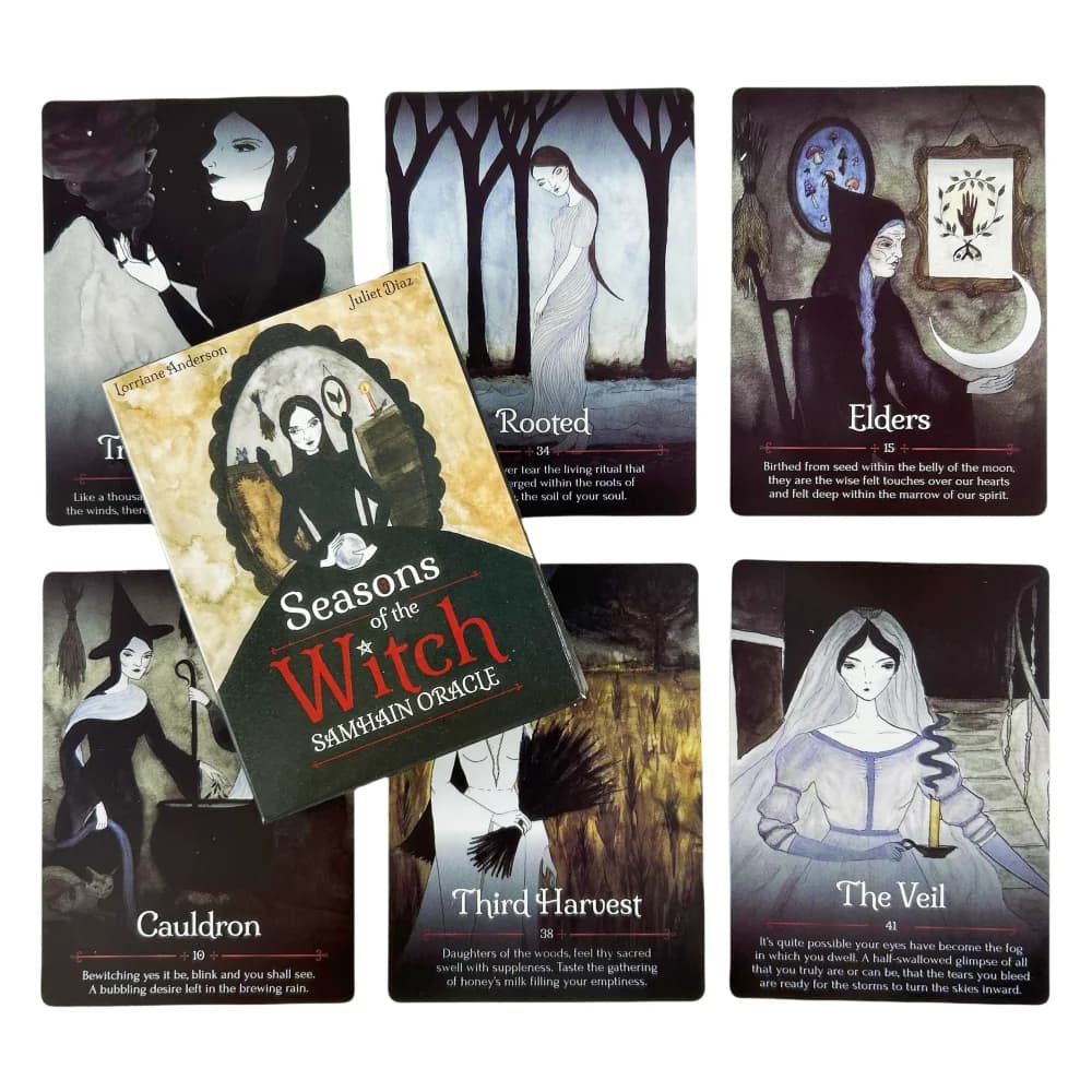 Seasons of the Witch Oracle Cards Oracle Hot Sell Rider Tarot Cards For Divination Tarot Deck