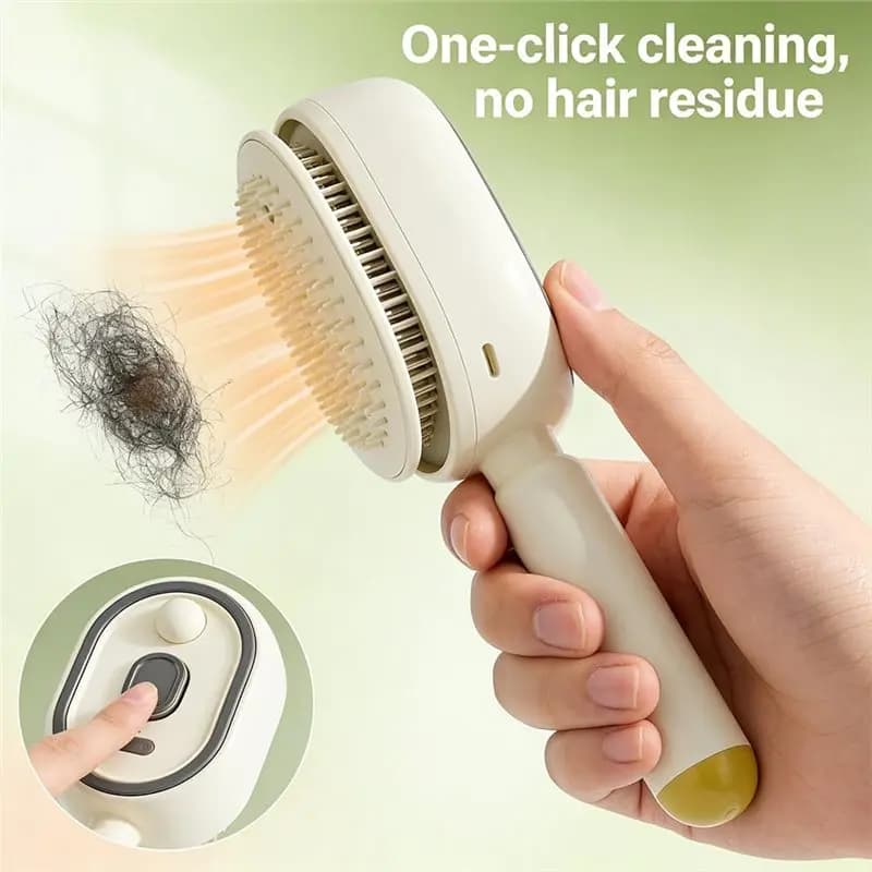 Efficient-For Hair Straightener Rechargeable Steam Brush Electric Sprays Air Cushion Massage Comb
