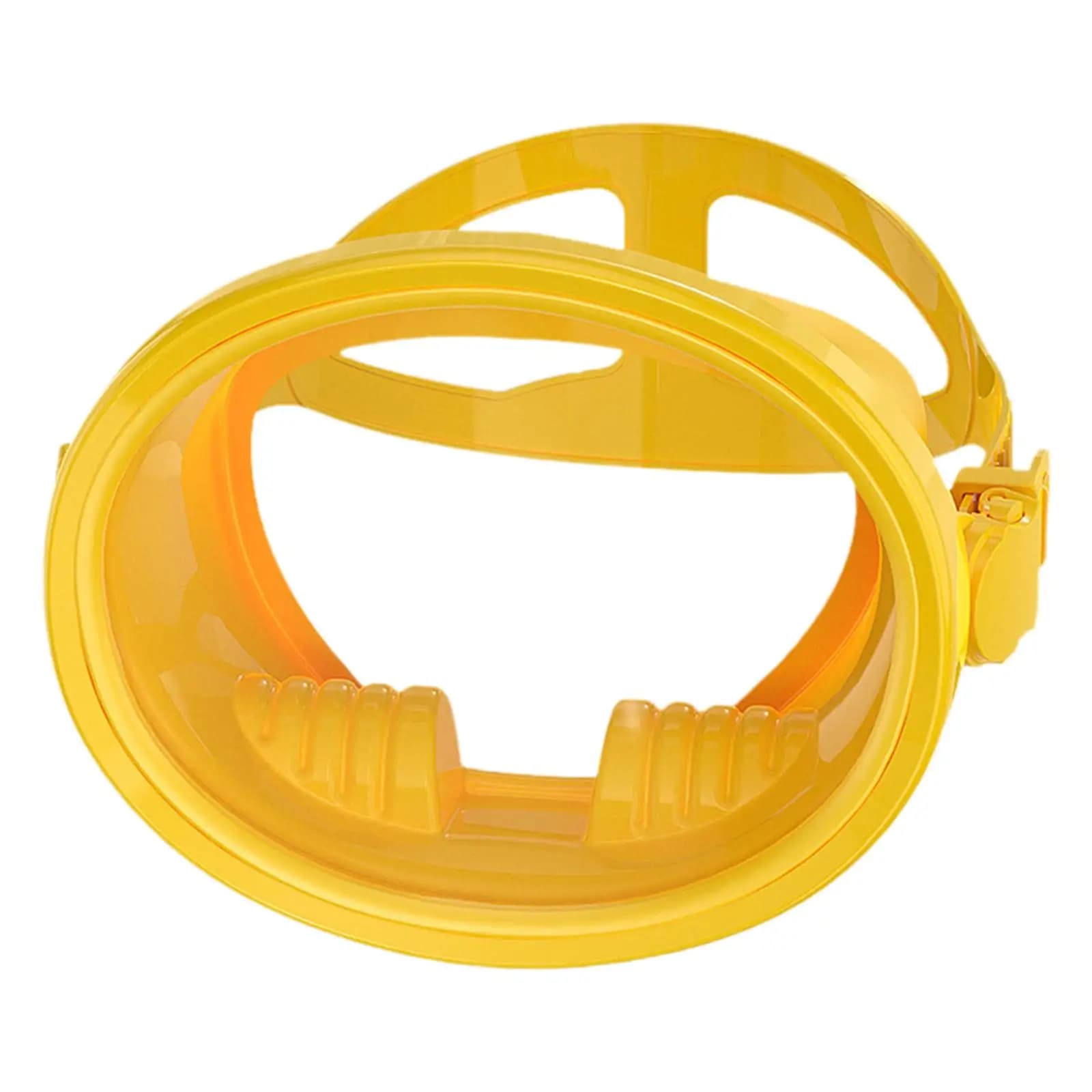 Maschera Subacquea Professionale Impermeabile con Lenti in Vetro Temperato, Occhialini da Nuoto Regolabili in Silicone per Immersioni e Sport Acquatici