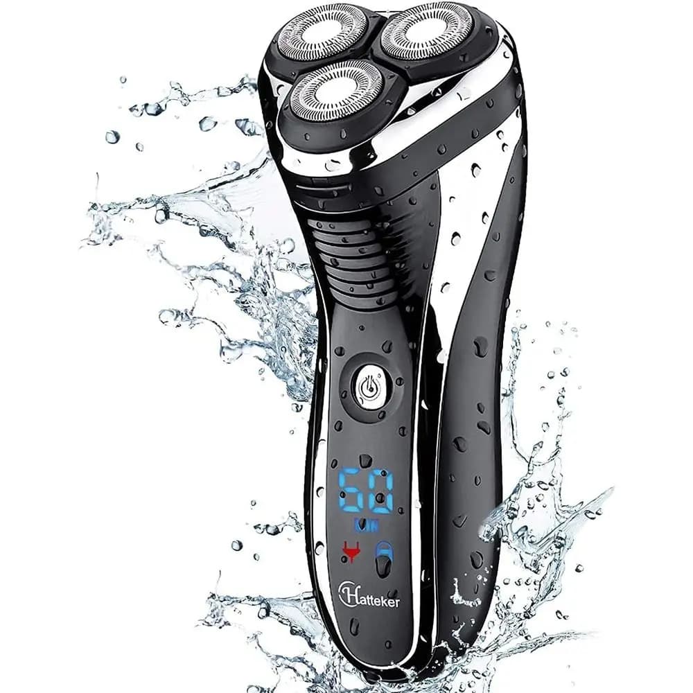 Wet/Dry rotating shaver for man - Rulebarba