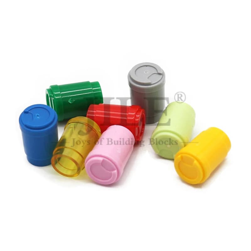 20pcs Moc Building Blocks Mini Drink Utensil Coffee Cup Take Out without Top Hole 15496 Bricks Compatible Figure Assembles Toys