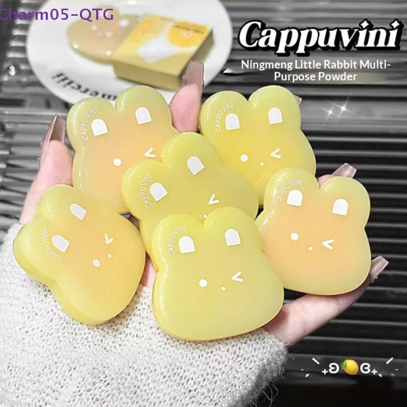 Palette Ombretto Monocolore Cappuvini, Finitura Perlata Scintillante, Texture Liscia Senza Agglomerazioni, per Trucco da Palcoscenico e Feste