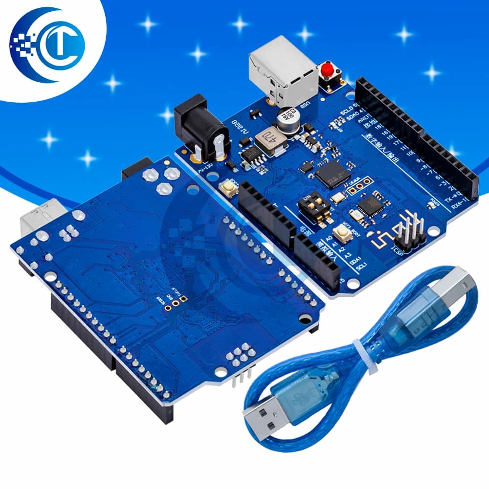 Raspberry Pi PICO W compatible with Arduino RP2040: Picoduino UN-0 WiFi Dual-Core development card