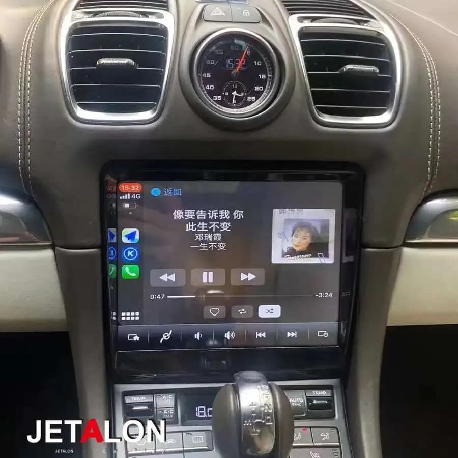 8.4 pollici Per Porsche Boxster 981 Android Touch Screen Stereo Auto Radio Multimedia Video Player di Navigazione GPS Carplay Auto 4G