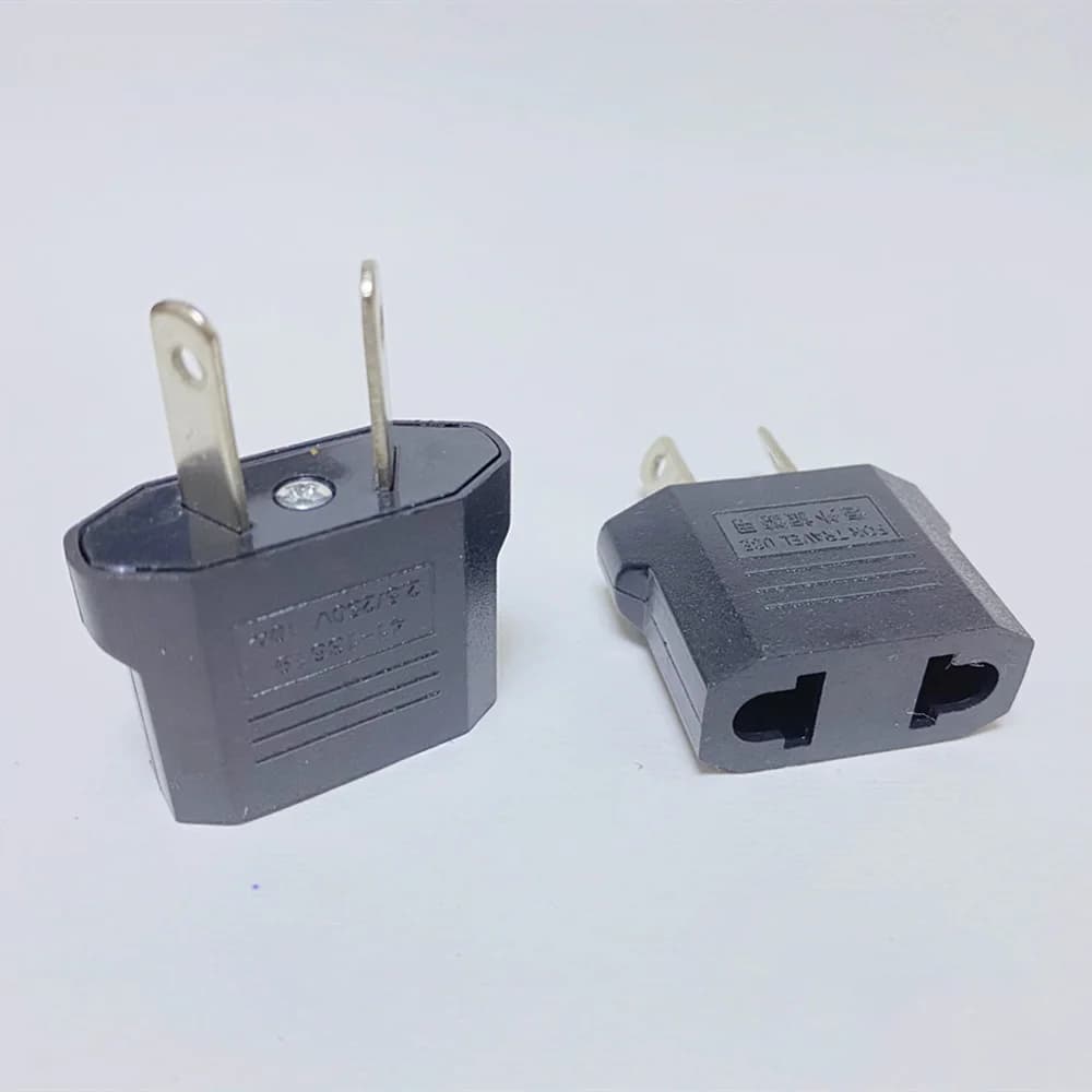 Plug Adaptor Universal US/EU to AU/NZ Power Plug Travel Adapter for Australia or New Zealand Travel Mini Portable Power Adapter.