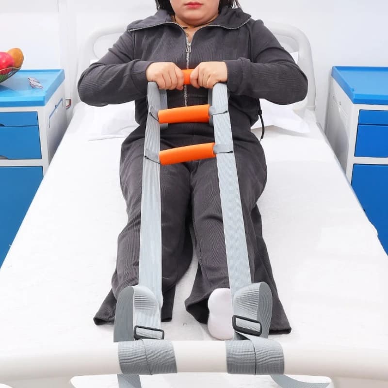 Care for the lifting of the elderly Pull rope support belt Paralyzed bed Self-help Rehabilitation exercise Traction belt to pull