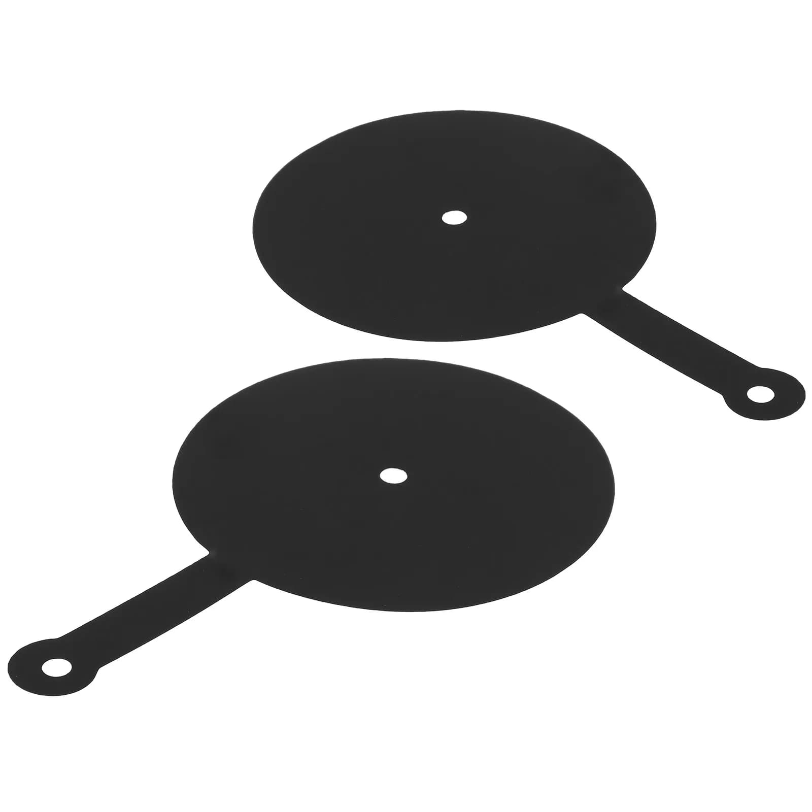 2Pcs Billiard Aim Trainer Mat Pool Table Position Dots Cue Sport Alignment Guide for Skill Improvement Practice Drill