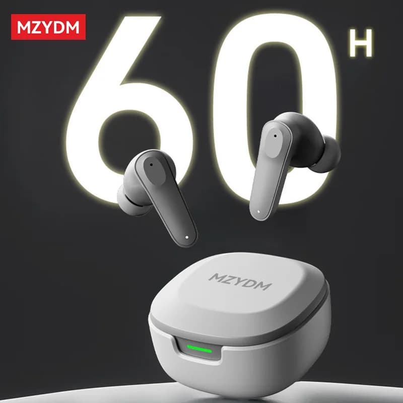 MZYDM Auricolari Bluetooth senza fili 5.4 TWS Auricolari A98 Auricolari ENC Cuffie sportive con riduzione del rumore Cuffie intrauricolari impermeabili
