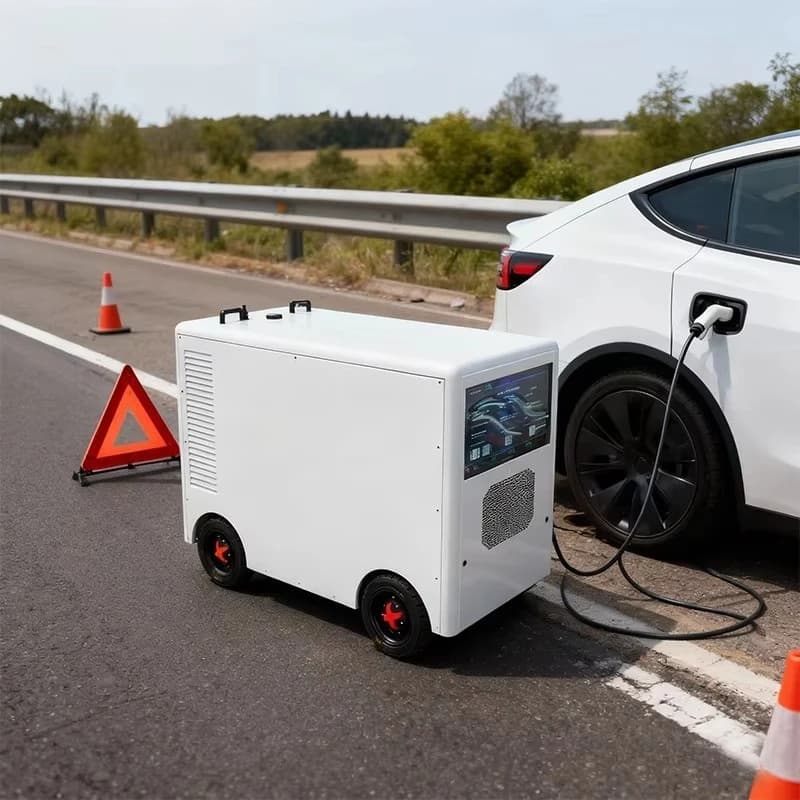 Caricabatterie Portatile DC da 80kW OEM per Stazione di Ricarica Rapida Auto Elettrica, Power Bank per Veicoli Elettrici
