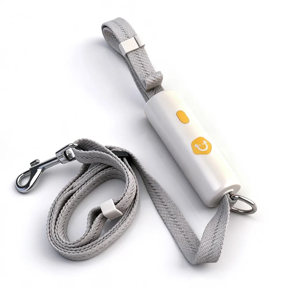 Guinzaglio per cani da 1,6 m con manico retrattile Guinzaglio per cani Rilascio a mano Facile da legare Guinzaglio per animali anti-smarrimento Produttore di animali domestici Forniture per cani