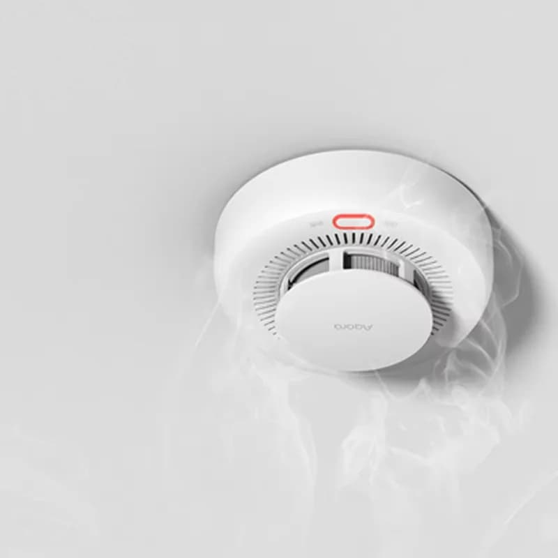 New Aqara Smart Smoke Detector ZigBee Smart Fire Alarm Monitor Sound Alert Home Security APP Remote Control For Mi home Homekit