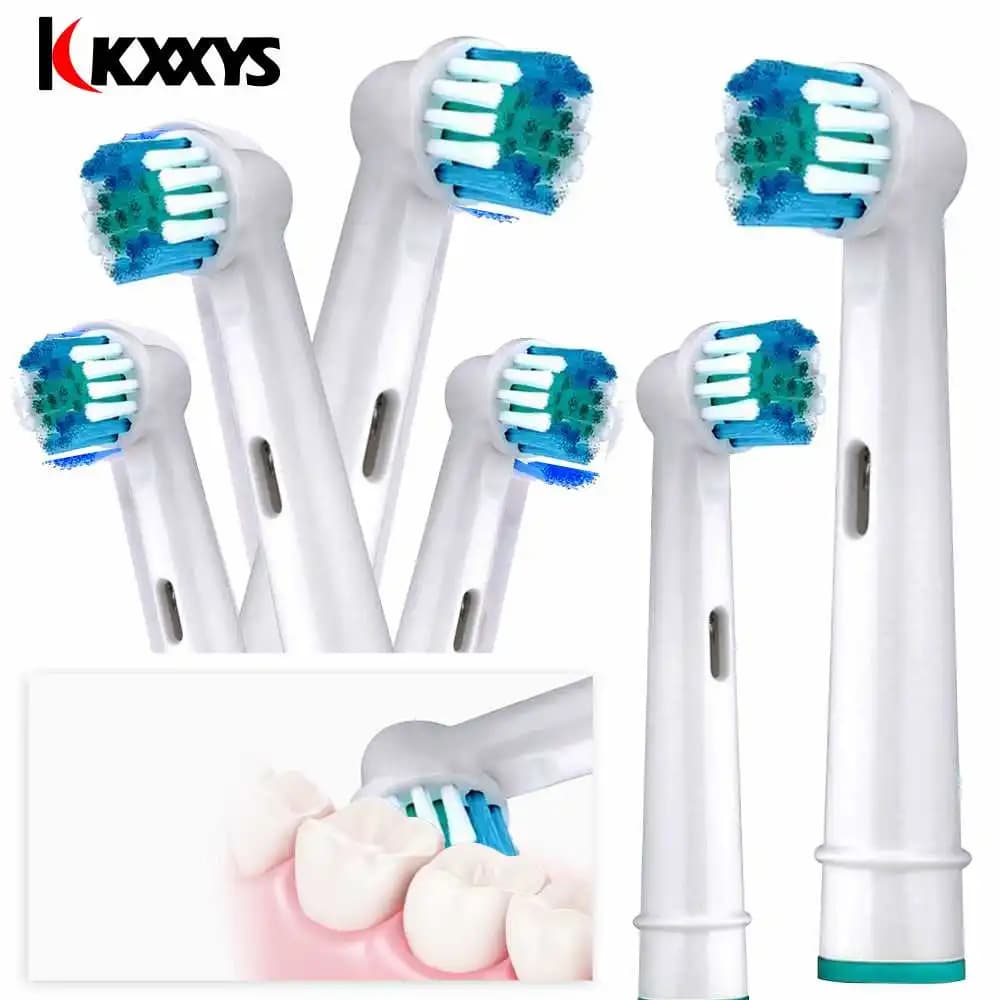 4/7 pieces Electric toothbrush heads Replaceable heads for Oral B Electric Advance Pro Health Triumph 3D Excel Vitality