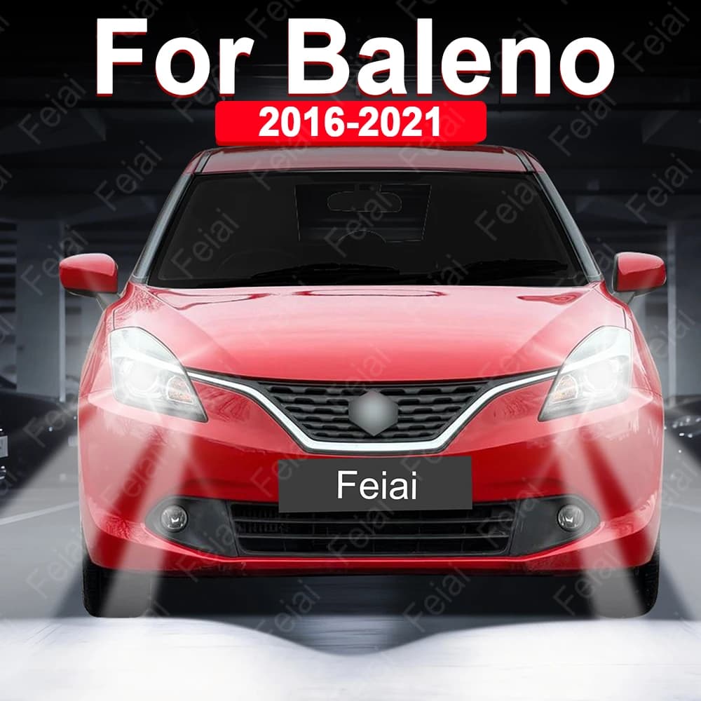 For Suzuki Baleno Headlights LED Bulb Baleno Accessories Car Headlight 2016 2017 2018 2019 2020 2021 Auto Headlamp Super Bright