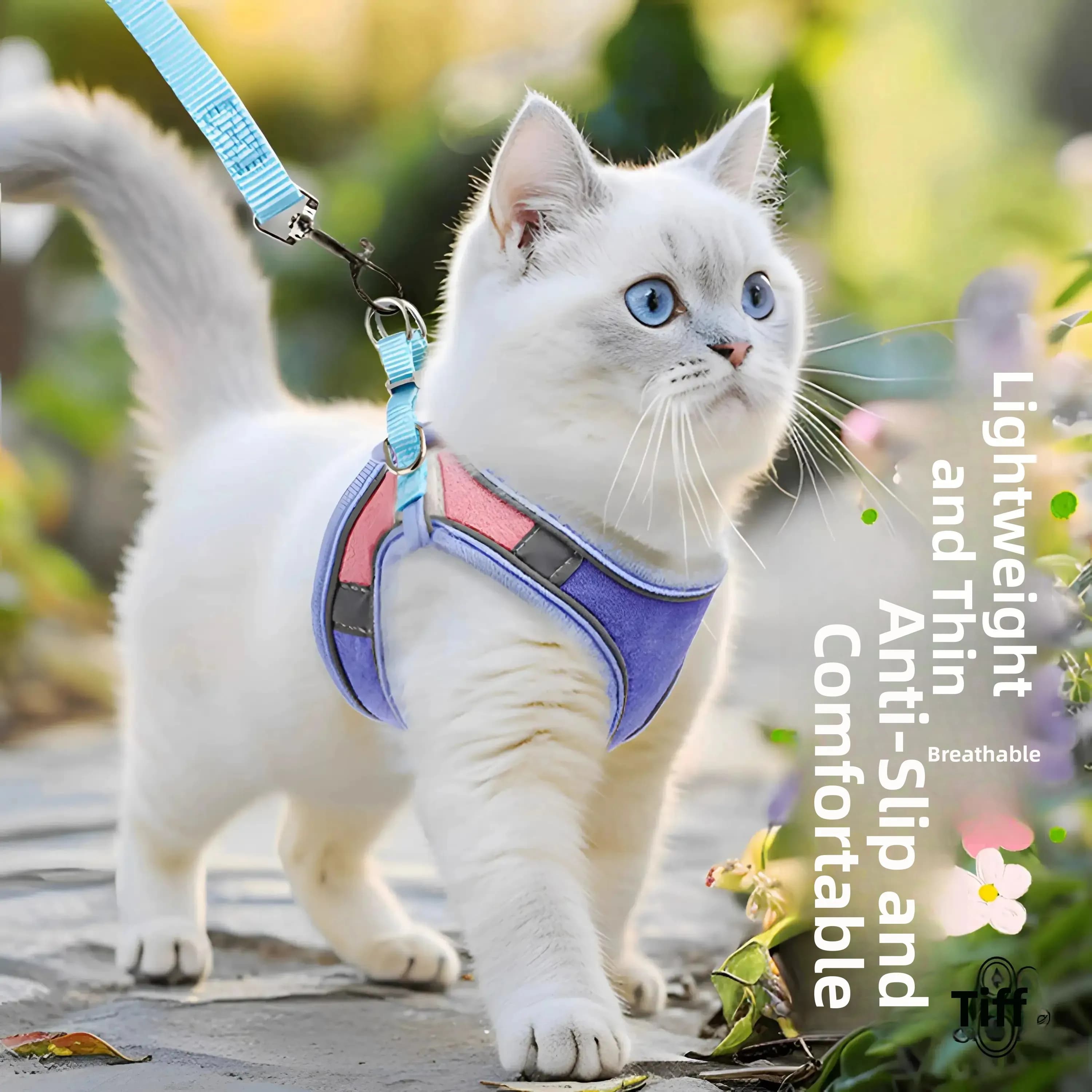 Reflective Vest Style Leash Baby Carrier Bag Dog Walking Outdoors Anti-Escape Special Dog Leash Korean Brand Hanaya