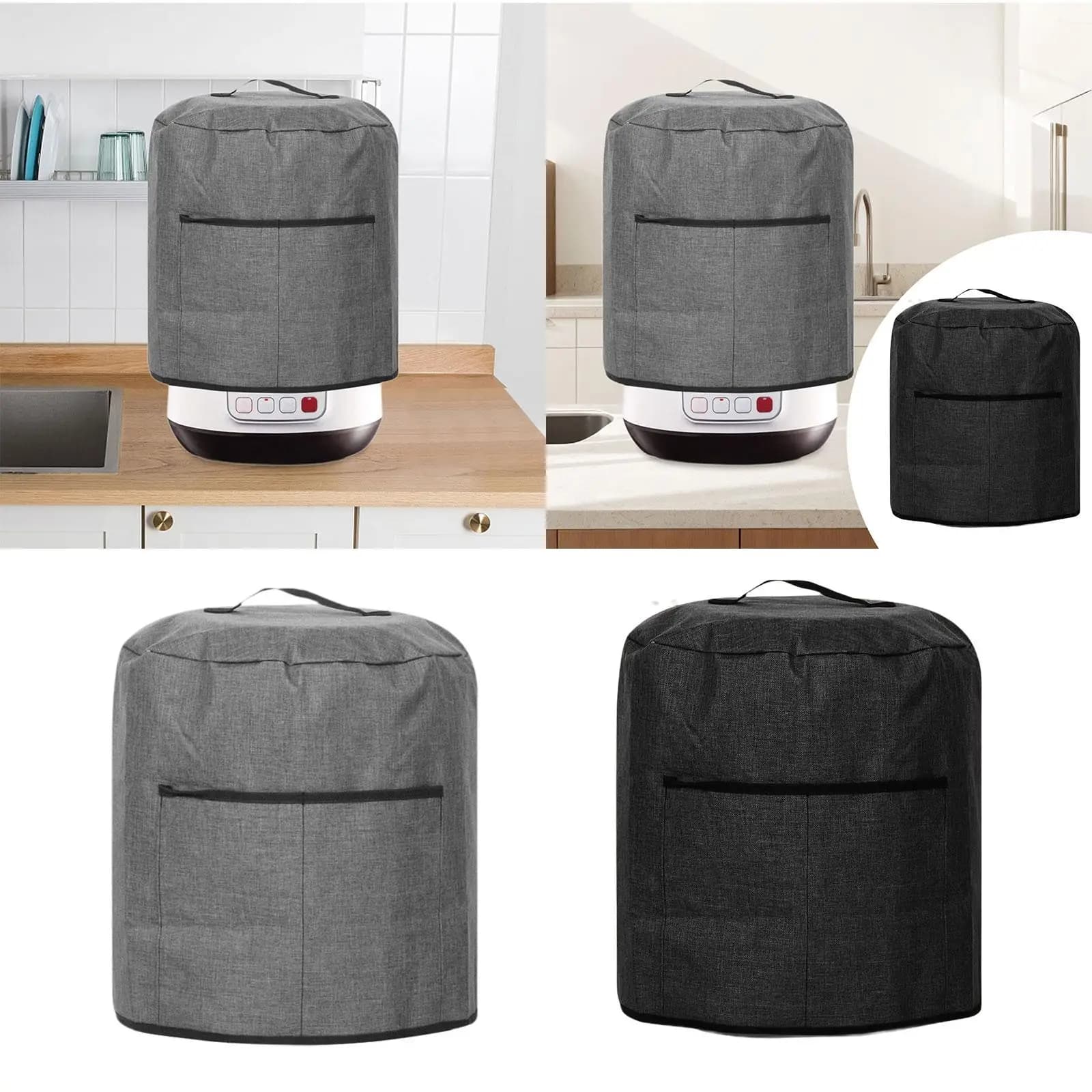 Air Frying Cover Dust Cover for Equipment Home Travel Easy Cleaning Dust Cover for Air Fryer Protective Cover for Home Travel