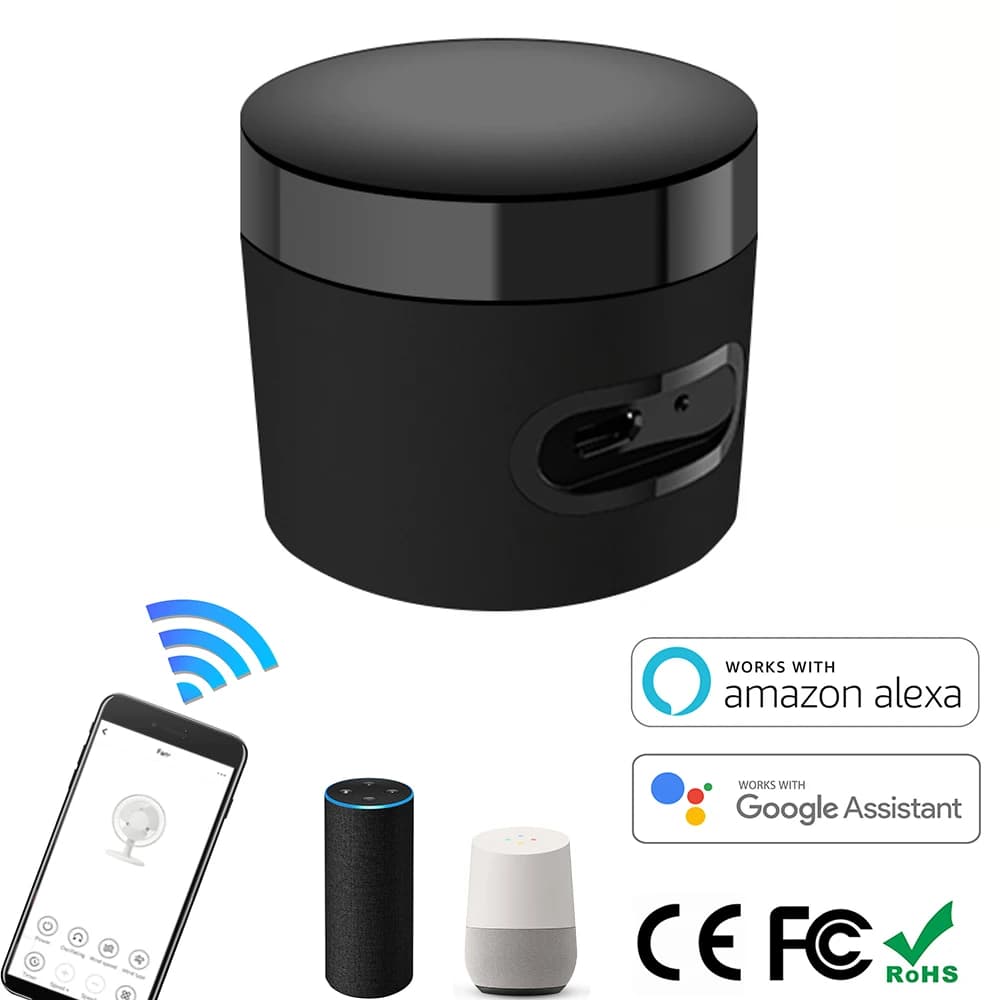 Universal remote control IR Mini BroadLink RM4 Original 2026, Smart Bluetooth Controller with HTS2 Sensor for Alexa Google Home