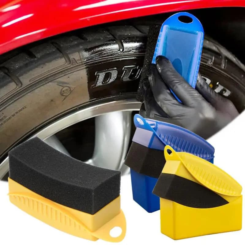 Sponge Brush for Car Wheels Plastic ABS Washing Cleaning Pneumatics Medical Appliance Pneumatics Accessories Details