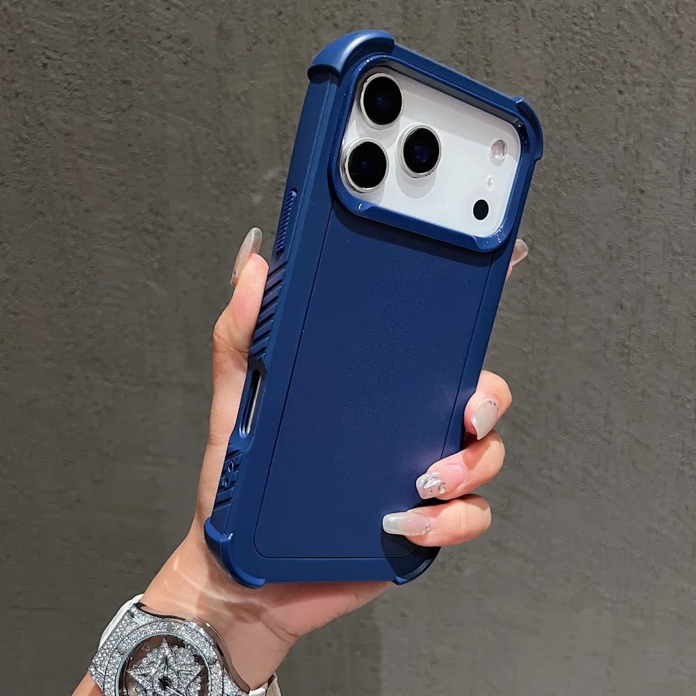 Robusta Armatura Defender Custodia per iPhone 17 Air 16 15 14 Plus 13 12 11 Pro Max 16Pro 17Pro 17ProMax Militare Antiurto Cool Cover