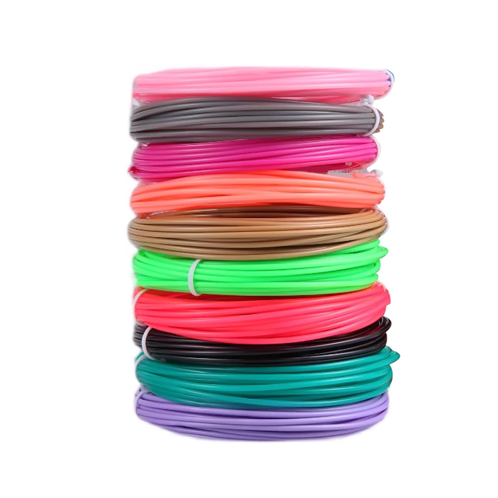 PLA Filament Reels for 3D Pen 10/20 Colors 5 m each Random Color 3D Pen Filament Reels for 3D Pen