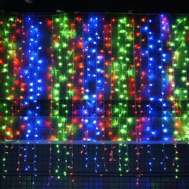 LED Ghirlanda Vacanza Luci Della Stringa 10m 20m Albero Di Natale Decorazione di Cerimonia Nuziale Impermeabile Fata Luce Coperta Esterna 220V Lampada UE