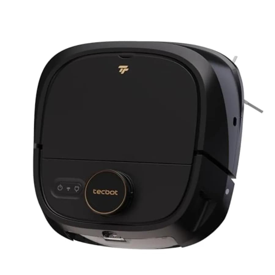 Robot Vacuum Cleaner and Washing Machines with Laser Navigation LiDAR, 150 Minutes of Maximum Autonomy, Automatic Refill, Ideal for Domestic Animals, Carpets and Floors