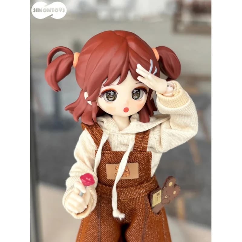 1/12 Bjd Cane Elettronico Serie Guardaroba Colorato Mystery Box Bambola Articolata Mobile Giocattolo Regalo Action Figure Anime