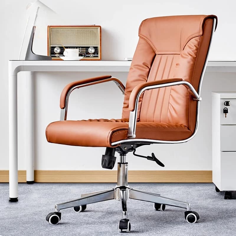 */* Sedia da ufficio nordica con rotelle Designer di lusso Bureaux Chaise Sedie da gioco Manger Comoda Silla De Escritorio Home Office
